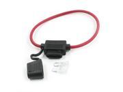 Global Bargains 32V 25A Fuse + Wire Leads Van Automobile Truck Blade Fuse Holder Red Black Global Bargains 32V 25A Fuse + Wire Leads Van Automobile Truck Blade Fuse Holder Red Black