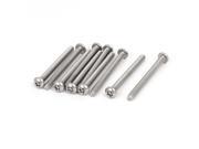 M4x45mm 304 Stainless Steel Button Head Torx Tamper Resistant Screws 10pcs M4x45mm 304 Stainless Steel Button Head Torx Tamper Resistant Screws 10pcs
