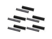 10 Pcs LW2C AC 300V 20A 8.25mm Pitch 9P Screw Terminal Block Strip Barrier 10 Pcs LW2C AC 300V 20A 8.25mm Pitch 9P Screw Terminal Block Strip Barrier