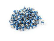 120Pcs UKM-065 10K Ohm 3 Pins Trimmer Potentiometer Adjustable Resistor 120Pcs UKM-065 10K Ohm 3 Pins Trimmer Potentiometer Adjustable Resistor