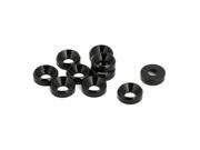 M2.5 Aluminium Alloy Car Bumper Trunk Fender Washer Black 10pcs M2.5 Aluminium Alloy Car Bumper Trunk Fender Washer Black 10pcs
