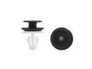 50Pcs 9mm Hole Car Splash Guard Defender Fastener Bumper Rivet White Black 50Pcs 9mm Hole Car Splash Guard Defender Fastener Bumper Rivet White Black