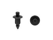 30Pcs 6mm Hole Dia. Black Plastic Push Rivet Interior Trim Panel Car Door Clips 30Pcs 6mm Hole Dia. Black Plastic Push Rivet Interior Trim Panel Car Door Clips