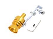 Golden Tone Turbo Sound Whistle Muffler Exhaust Pipe Simulator Whistler L Size Golden Tone Turbo Sound Whistle Muffler Exhaust Pipe Simulator Whistler L Size