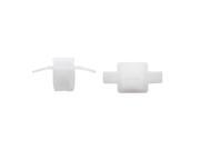 100Pcs Car Auto Bumper Door Trim Fender White Plastic Push in Rivets Fastener 100Pcs Car Auto Bumper Door Trim Fender White Plastic Push in Rivets Fastener