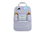 Gray Multi-Pocket Storage Bag Car Vehicle Seat Back Hanger Holder Organizer Gray Multi-Pocket Storage Bag Car Vehicle Seat Back Hanger Holder Organizer