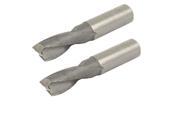 2pcs 12mm Cutting Dia HSS 2 Spiral Flutes Straight Round Shank End Mill 2pcs 12mm Cutting Dia HSS 2 Spiral Flutes Straight Round Shank End Mill