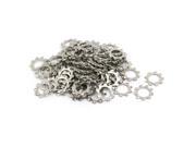 10mm Inner Dia Stainless Steel External Tooth Lock Washer Silver Tone 100pcs 10mm Inner Dia Stainless Steel External Tooth Lock Washer Silver Tone 100pcs