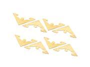 Box Book Album Retro Style Triangle Corner Protector Gold Tone 31 x 31mm 8 PCS Box Book Album Retro Style Triangle Corner Protector Gold Tone 31 x 31mm 8 PCS