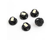 5 Pcs T4.7 LED 2-3528 SMD Car Dash Board Cluster Gauges White Lights Bulbs 12V 5 Pcs T4.7 LED 2-3528 SMD Car Dash Board Cluster Gauges White Lights Bulbs 12V