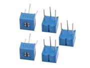 3 Pins 20K Ohm 1/2 W Plastic Trimpot Trimming Potentiometer 5pcs 3 Pins 20K Ohm 1/2 W Plastic Trimpot Trimming Potentiometer 5pcs