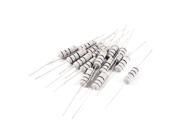 15pcs 4 Band 3W Watt 10 Ohm 5% Tolerance Axial Lead Carbon Film Resistor 15pcs 4 Band 3W Watt 10 Ohm 5% Tolerance Axial Lead Carbon Film Resistor