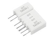 Global Bargains 5 Pcs Wirewound Radial Lead Cement Resistors 5% 5W 68 Ohm Global Bargains 5 Pcs Wirewound Radial Lead Cement Resistors 5% 5W 68 Ohm