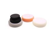 4 in 1 3.7 Dia Colorful Car Waxing Polishing Cleaning Sponge Pads Kit w Handle 4 in 1 3.7 Dia Colorful Car Waxing Polishing Cleaning Sponge Pads Kit w Handle