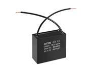 CBB61 Run Capacitor 450V AC 15uF 2 Cable Metallized Polypropylene Film Capacitors for Ceiling Fan CBB61 Run Capacitor 450V AC 15uF 2 Cable Metallized Polypropylene Film Capacitors for Ceiling Fan