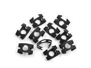 Car Dashboard Retainer Console Instrument Panel Metal Clips 27.8 x 14mm 10pcs Car Dashboard Retainer Console Instrument Panel Metal Clips 27.8 x 14mm 10pcs