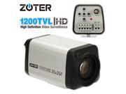ZOTER Security CCTV Camera 1 3 CMOS 1200TVL 30x Digital Color Optical Zoom Camera for Indoor Use