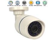 1 3 CMOS 3.6mm 1000TVL Indoor Security CCTV Bullet Camera 24x Blue LED