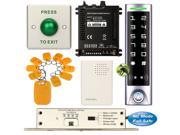 DIY Access Control Waterproof Keypad Office RFID Home Password System Kit Electric Bolt Door Lock NC Fail Safe