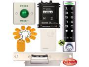 DIY Access Control Waterproof Keypad Office RFID Home Password System Kit Electric Strike Lock NO Fail Secure
