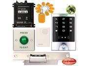 DIY Access Control Waterproof Keypad Office RFID Home Entry System Electric Strike Lock NO Fail Secure