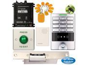 DIY Access Control Waterproof Keypad Office RFID Home Entry Code System Kit Electric Strike Door Lock NC Fail Safe