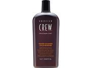 American Crew Men Power Cleanser Style Remover Daily Shampoo For All Types of Hair 1000ml 33.8oz