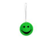 Lewis N. Clark Smiley Face Luggage Tags Green ID99GRN