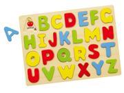 Large Wooden See Inside Alphabet Puzzle ABC Puzzle 26 Piece