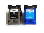 Superb Choice® Remanufactured ink Cartridge for HP 56 57 Black Color use in HP PSC 2175xi Printer