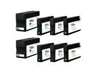 Superb Choice® Remanufactured Ink Cartridge for HP 950XL 951XL Combo pack of 2 Black Cyan Magenta Yellow