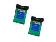 Superb Choice® Remanufactured ink Cartridge for HP 97 use in HP Deskjet 6520 6540 6540d 6540dt 6540xi Printers Pack of 2 Color