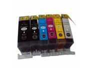 Superb Choice® Remanufactured ink Cartridge for Canon PIXMA MP540 MP550 MP560 MP620 MP630 MP640 2 Black 1 Cyan 1 Magenta 1 Yellow 1 Gray 6 Color