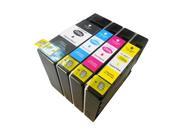 Superb Choice® Compatible ink Cartridge for Canon CP 2200XL with chip use in Canon Maxify iB4020 Black Cyan Magenta Yellow