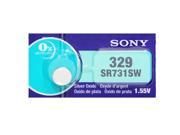 Sony 329 SR731SW 1.55V Silver Oxide 0%Hg Mercury Free Watch Battery 40 Batteries