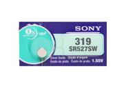 Sony 319 SR527SW 1.55V Silver Oxide 0%Hg Mercury Free Watch Battery 8 Batteries
