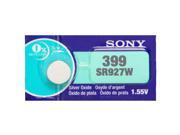Sony 399 SR927W 1.55V Silver Oxide 0%Hg Mercury Free Watch Battery 50 Batteries