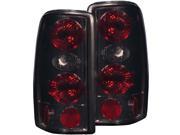 Anzo USA 221178 Tail Light Assembly Euro Clear Lens Pair Black