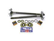 Omix ada One Piece Axle Conversion Kit AMC 20 Wide Track Includes Axles Bearings Retainers Spacers Inner and Outer Seals Studs 1982 1986 CJ7 1982 1986
