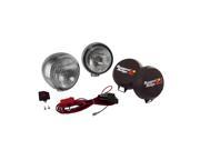 Rugged Ridge 15206.52 5 Inch Round HID Off Road Fog Light Kit Stainless Steel Housing