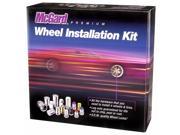 McGard 84563 Jeep Wrangler Chrome Bulge Cone Seat Wheel Install Kit 1 2 20