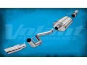 Volant 54387 Stainless Steel Performance Cat Back Exhaust System; 4.0 Tip