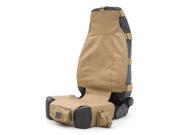Smittybilt 5661024 GEAR Seat Cover; Coyote Tan; Front;