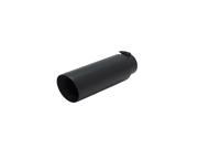 Flowmaster 15398B Exhaust Pipe Tip Angle Cut Stainless Steel Black