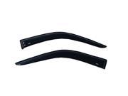 AVS 95658 VENTSHADE AEROVISOR 2PC FRONT; SMOKE Rain Guard Window Deflector