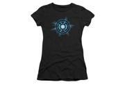 Green Lantern Blue Glow Juniors Short Sleeve Shirt Green Lantern Blue Glow Juniors Short Sleeve Shirt