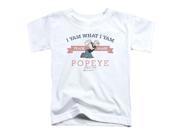 Popeye Vintage Little Boys Shirt
