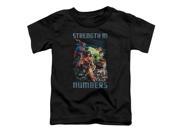 Justice League Strength In Number Little Boys Shirt