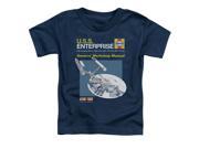 Star Trek Enterprise Manual Little Boys Shirt