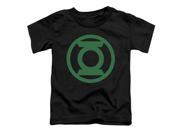 Green Lantern Green Emblem Little Boys Shirt